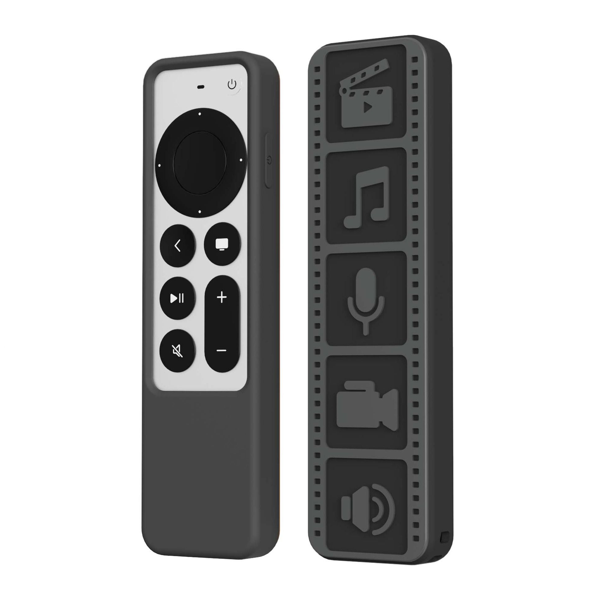 Remote Control Cover Silicone Shockproof Remote Protective Case For Apple TV 4K