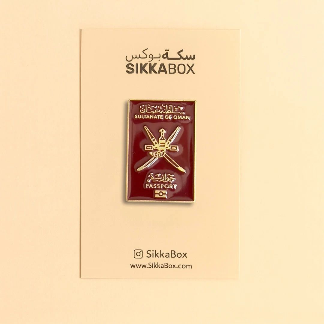 GCC Passport Metal Stickers