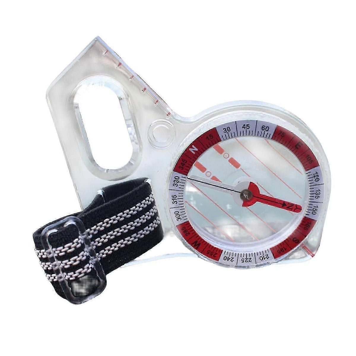 Orienteering Compass With Luminous Pointer for Outdoor Training