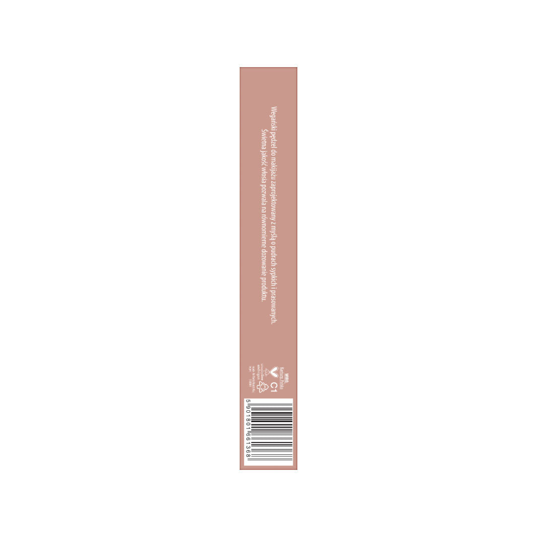 NAM Vegan Powder Brush Luxurious Soft Synthetic Bristles for Perfect Powder Application