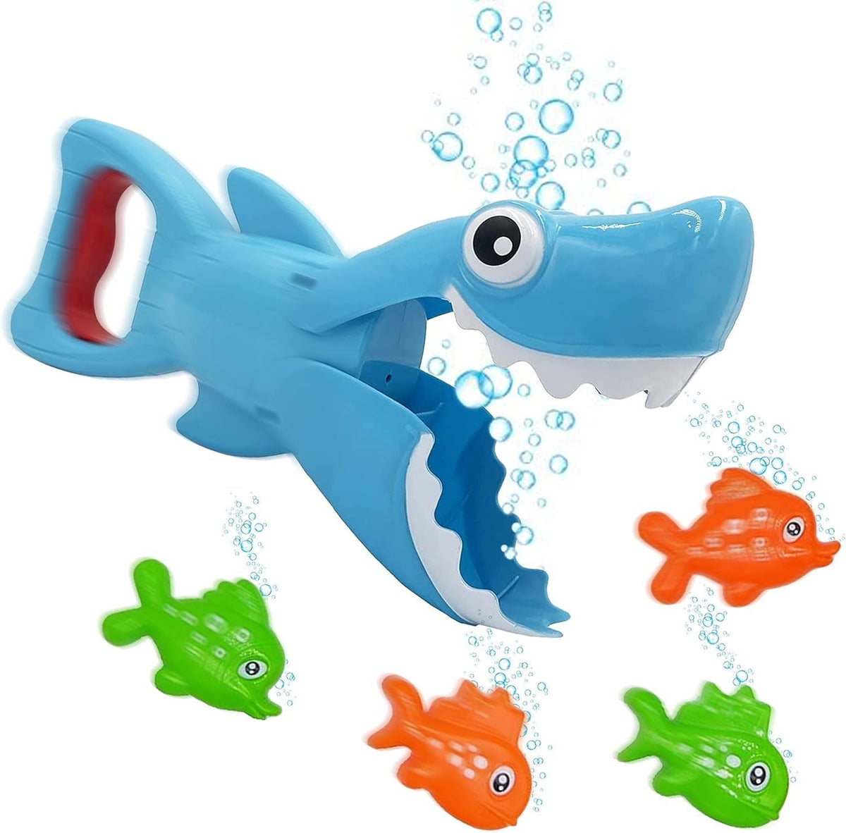 Toddlers Bath Toys Shark Grabber Swimming Pool Bathtub Toys for Kids Ages 3-8