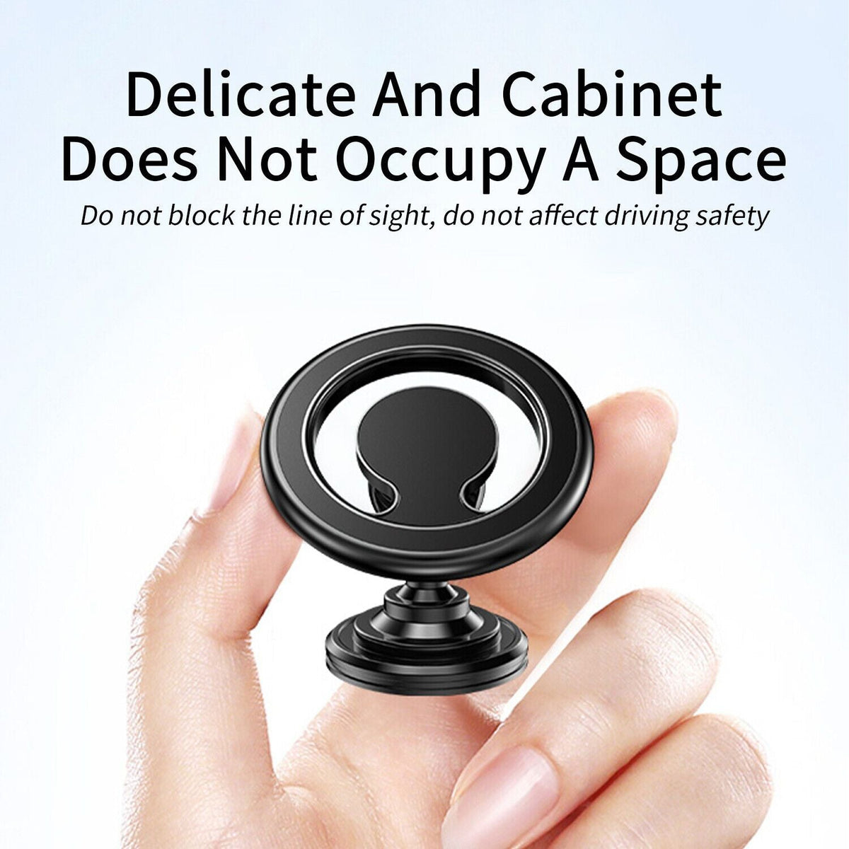 Magnetic Car Phone Holder 360 Degree Rotation Cell Phone Mount With MagSafe