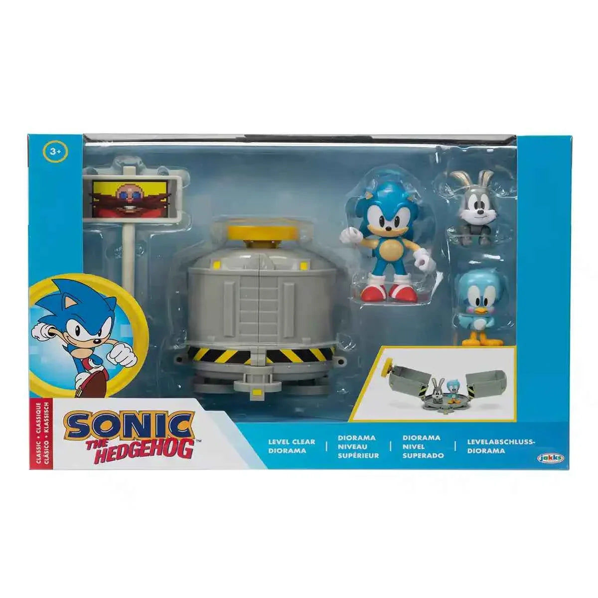 Sonic 2.5" Level Clear Diorama Set