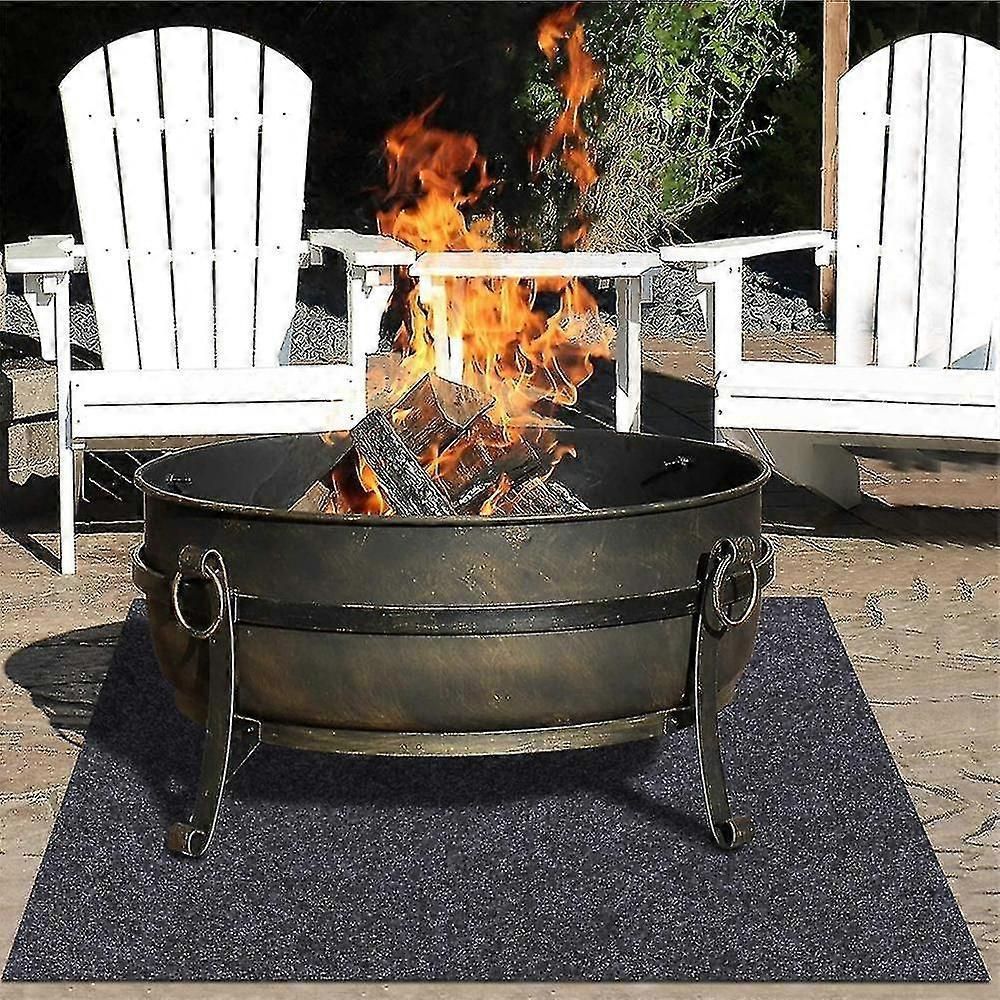 100x150cm Heat Resistant Fireproof Non Slip Fireplace Mat