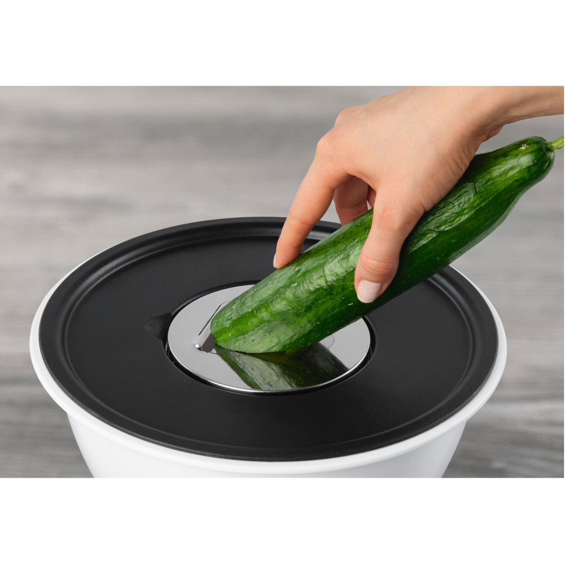 XAVAX 111561 Bowl with Exchangeable Stainless Steel Graters, 3.5 l