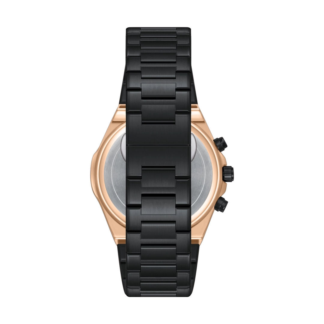 KENNETH SCOTT Men's Chronograph Black Dial Watch, K26101-KBBB Series