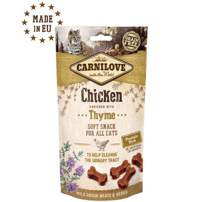 Carnilove Cat Semi Moist Snack Chicken enriched with Thyme 50 g