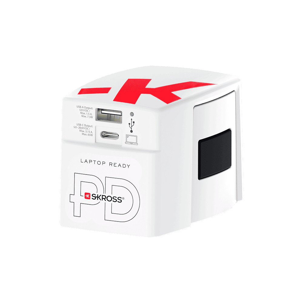 Skross 1302333 World Usb Charger Ac65Pd