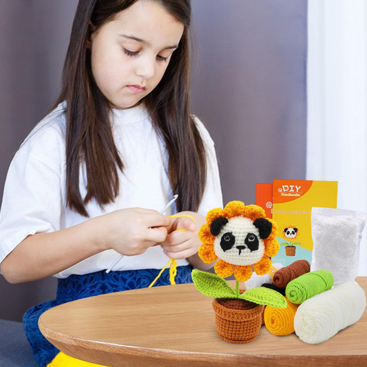 Crochetta Crochet Kit Diy Animal Crochet Kit Crochet Starter Kit For Beginners