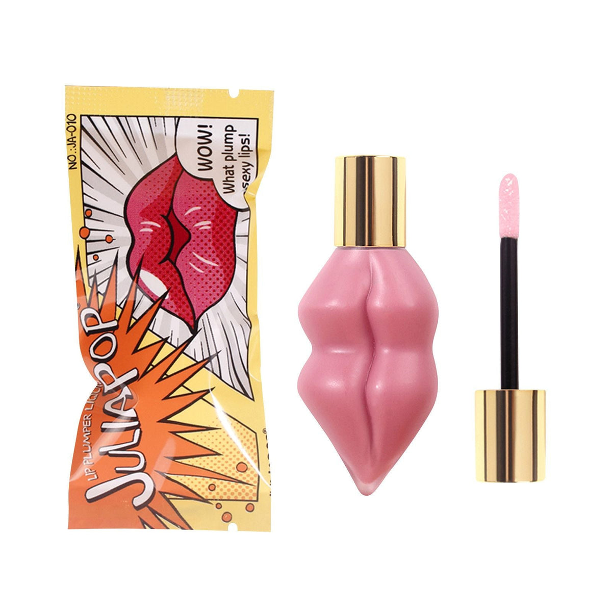 Lip Gloss Ginger Mint Lip Plumping Liquid Lip Color Moisturizing Lip Enhancer Lip Balm