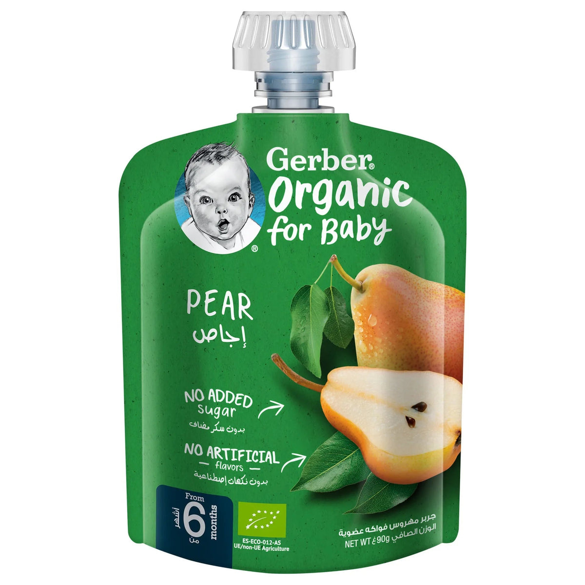 Gerber - Organic Pear 90g