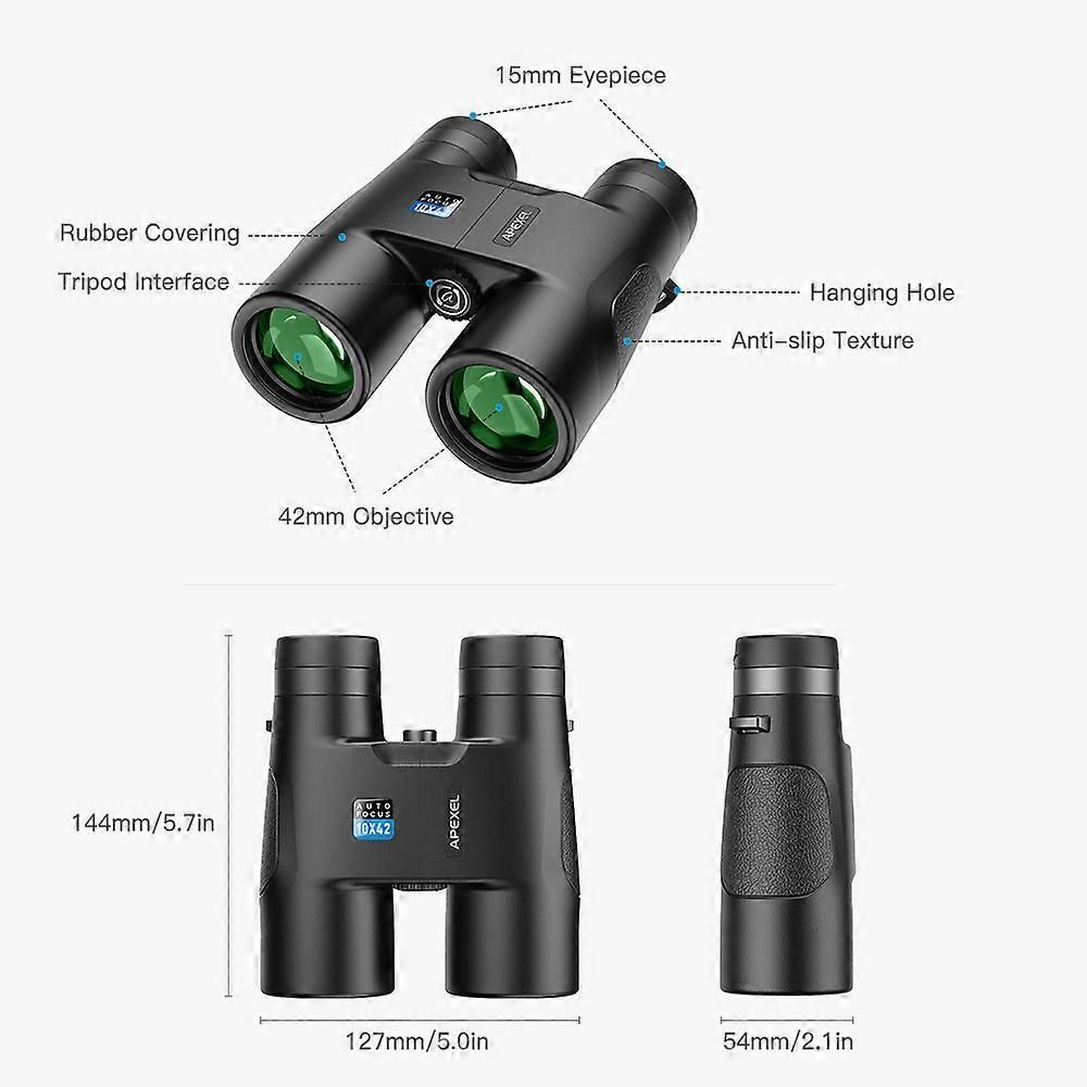 10X42 Digital Binoculars Auto Focus Waterproof – Bird Watching