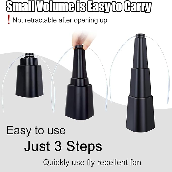Portable Fly Repellent Table Fan