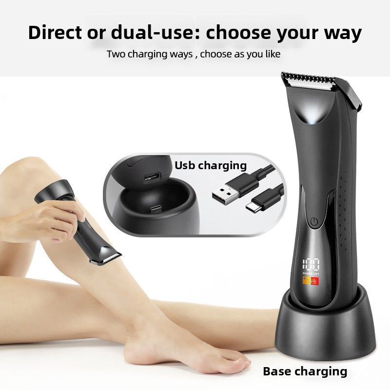 USB Nose Hair Trimmer with Stainless Steel Blade
