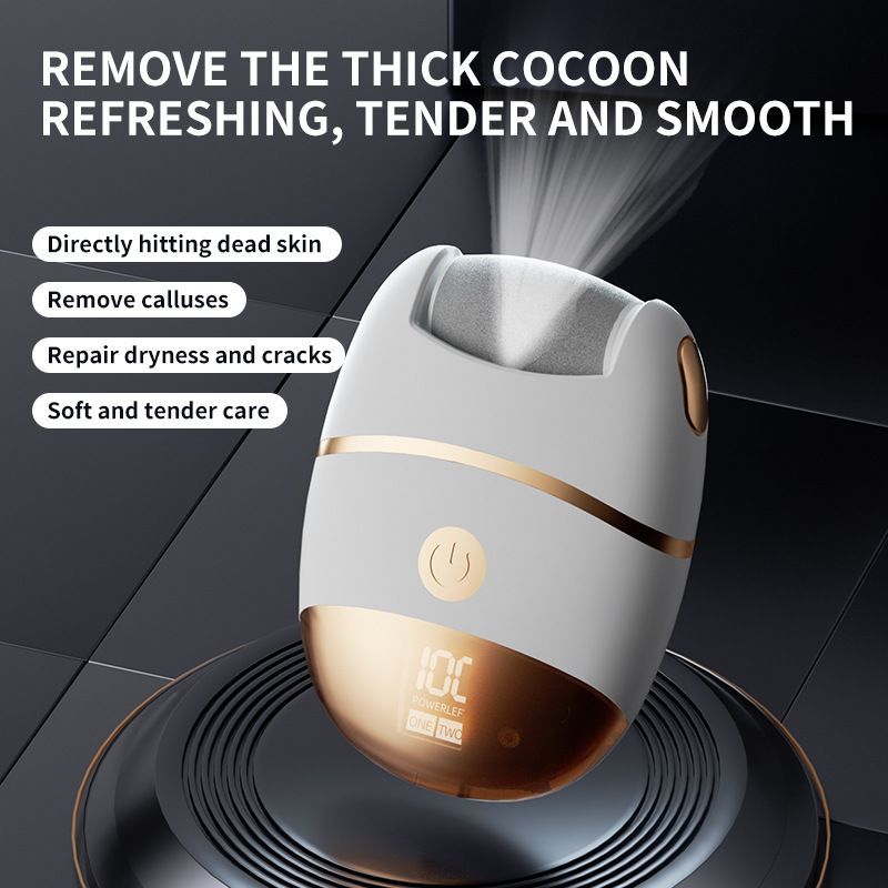 USB Electric Foot Callus Remover with Coarse & Fine Heads