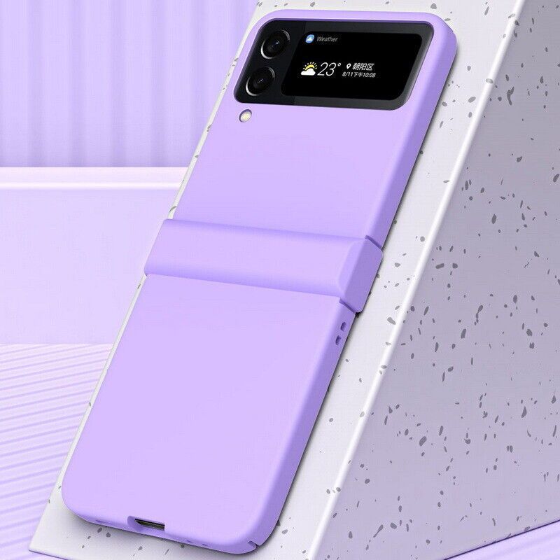 Shockproof Phone Case Pure Color Protective Cover For Samsung Galaxy ZFlip4
