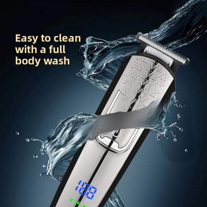6-in-1 Waterproof Hair Trimmer Grooming Kit