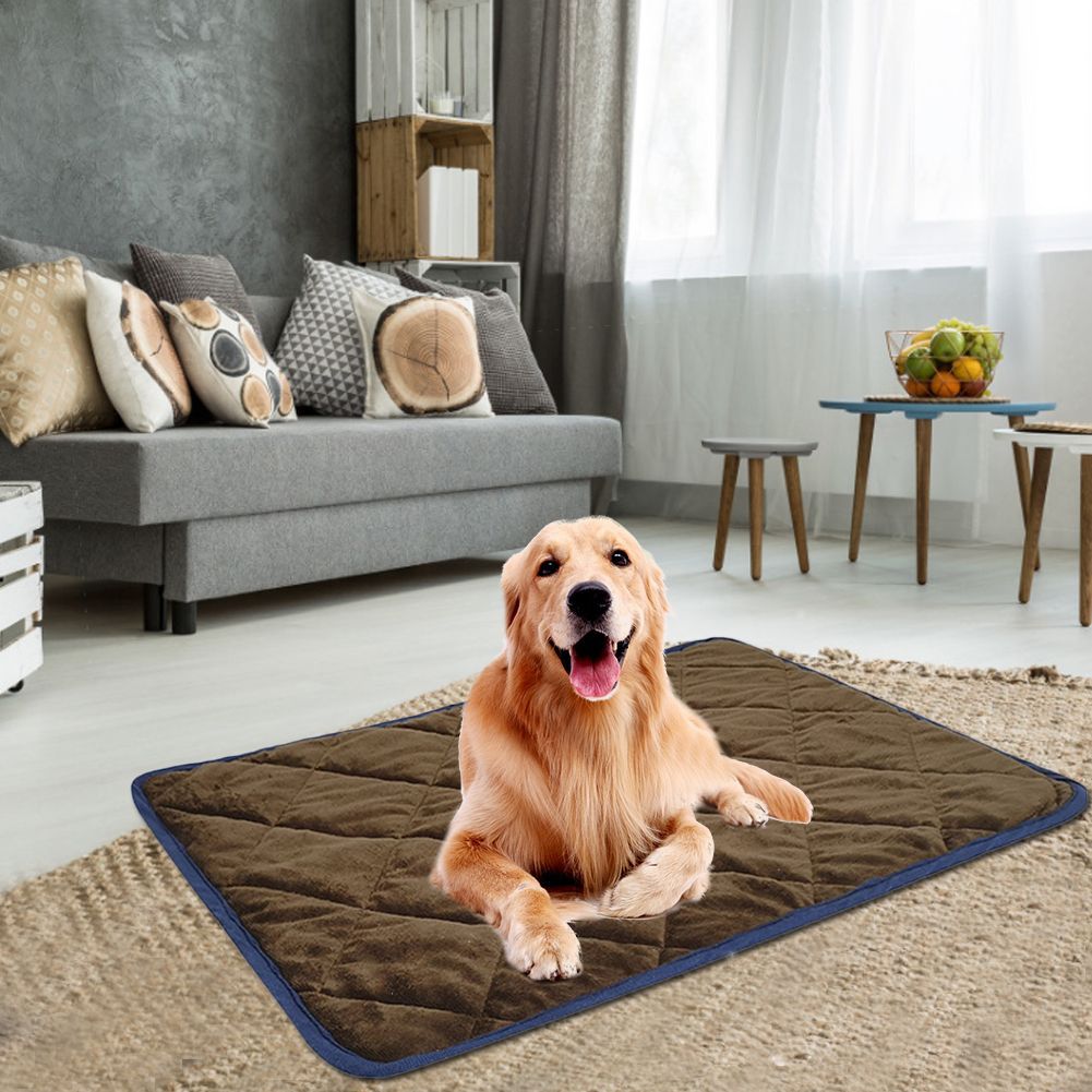 Pets Self Heating Pads Warm Dog Bed Cat Blanket Thermal Mat Sofas Floors Beds