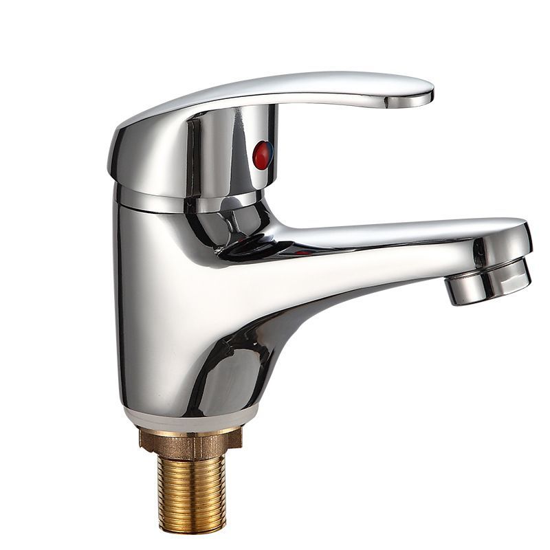 Cold Water Tap Single Hole Bathroom Faucet Single Lever Hand Wash Basin Mixer