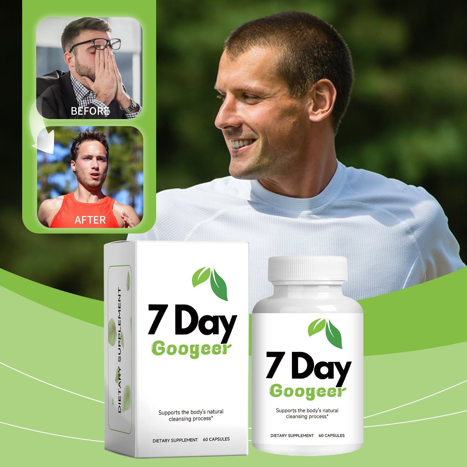 Boost Your Body Care, Digestive Health Capsules, Improve Nutrient Absorption, Rich in Vitamins ,60capsules