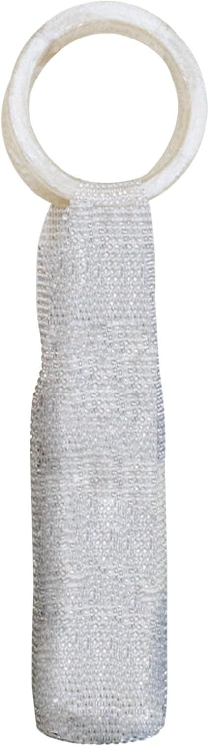 Women Wine Bag Sparkly Wine Bottle Bag Rhinestone Wine Accessory for Gifts