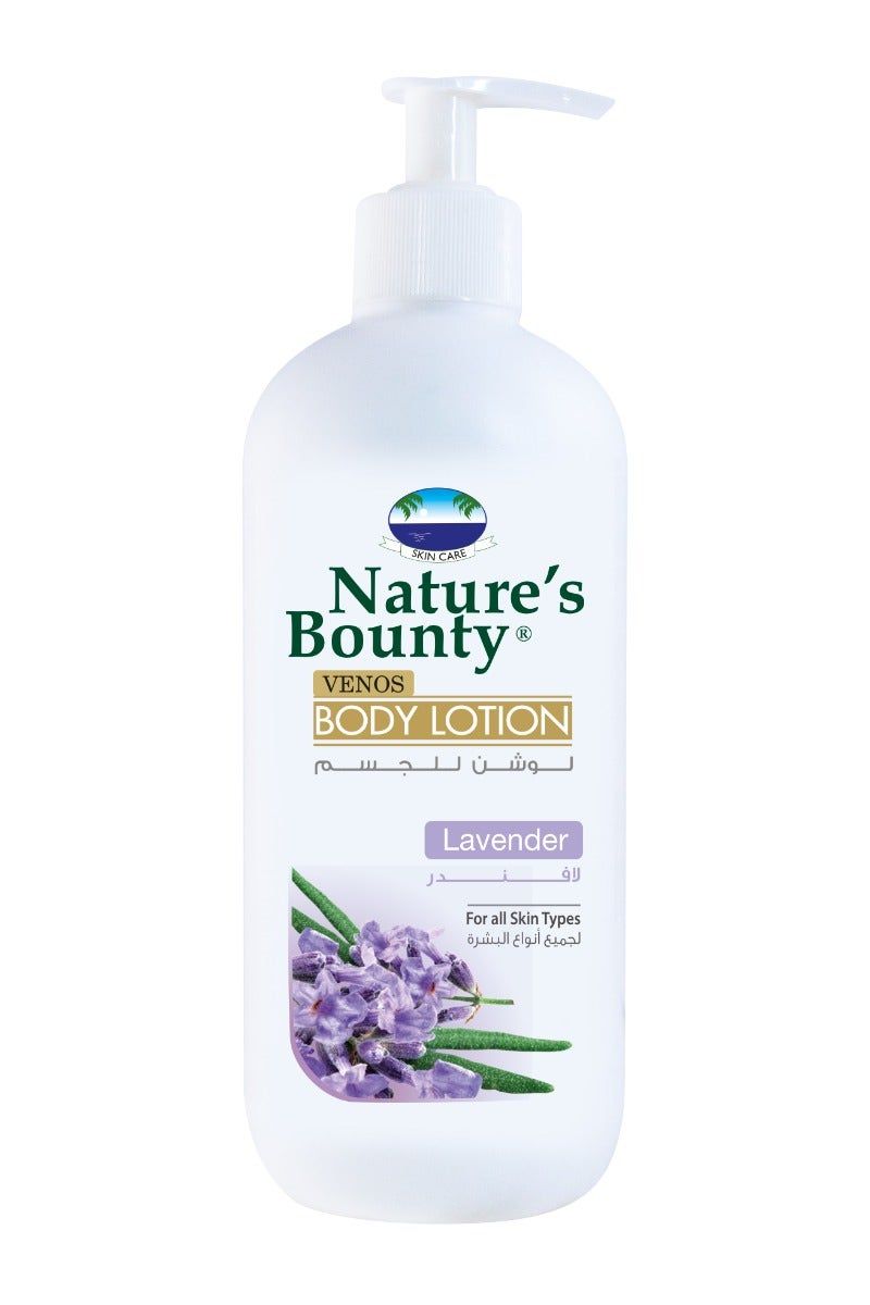 Nature's Bounty Venos Hand & Body Lotion, Lavender, 500ml
