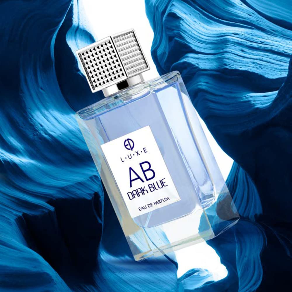Estiara Luxe AB Dark Blue Eau De Parfum Spray For Men, 100ml