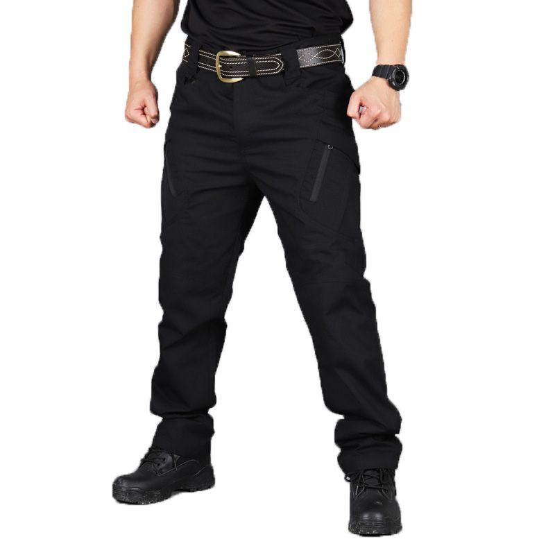 Military Tactical Pants Men Training Workwear Trousers Resistant Multi Pocket Jeans