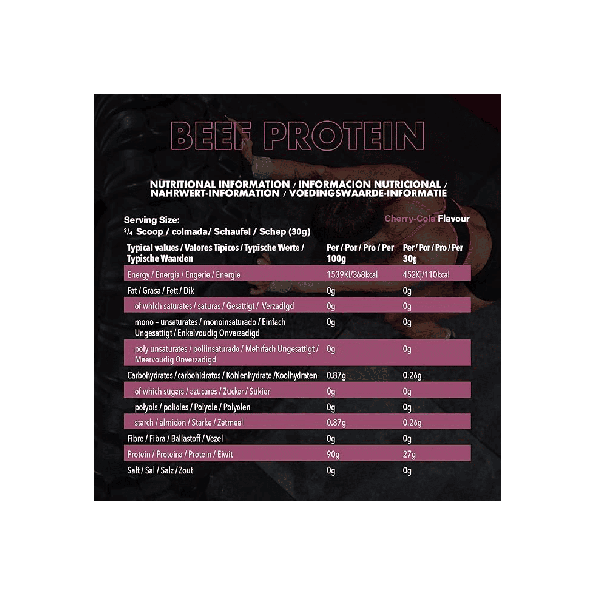 NXT BEEF PRO ISOLATE CHERRY COLA 540 G