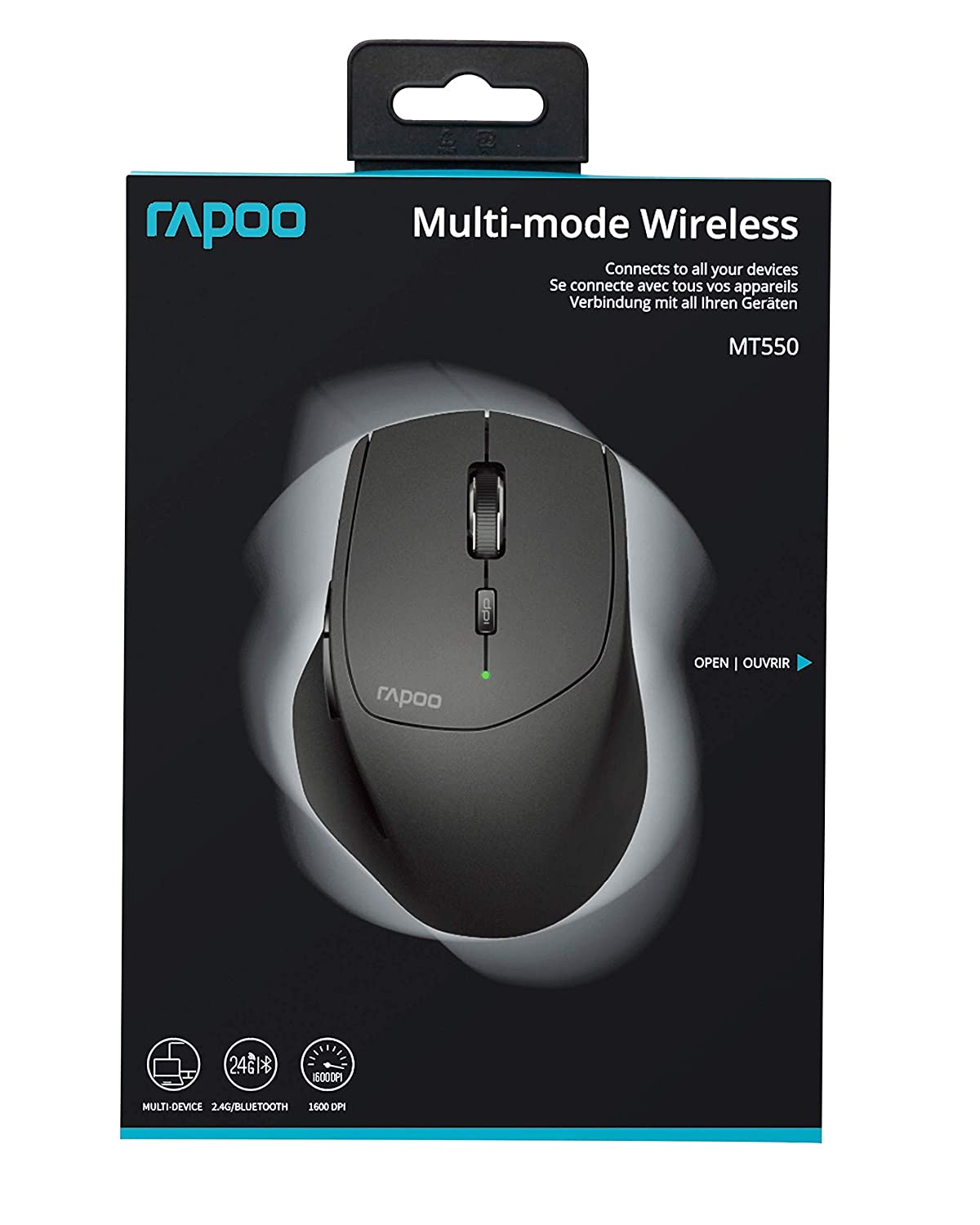 RAPOO 17745-MT550 WIRELESS MOUSE