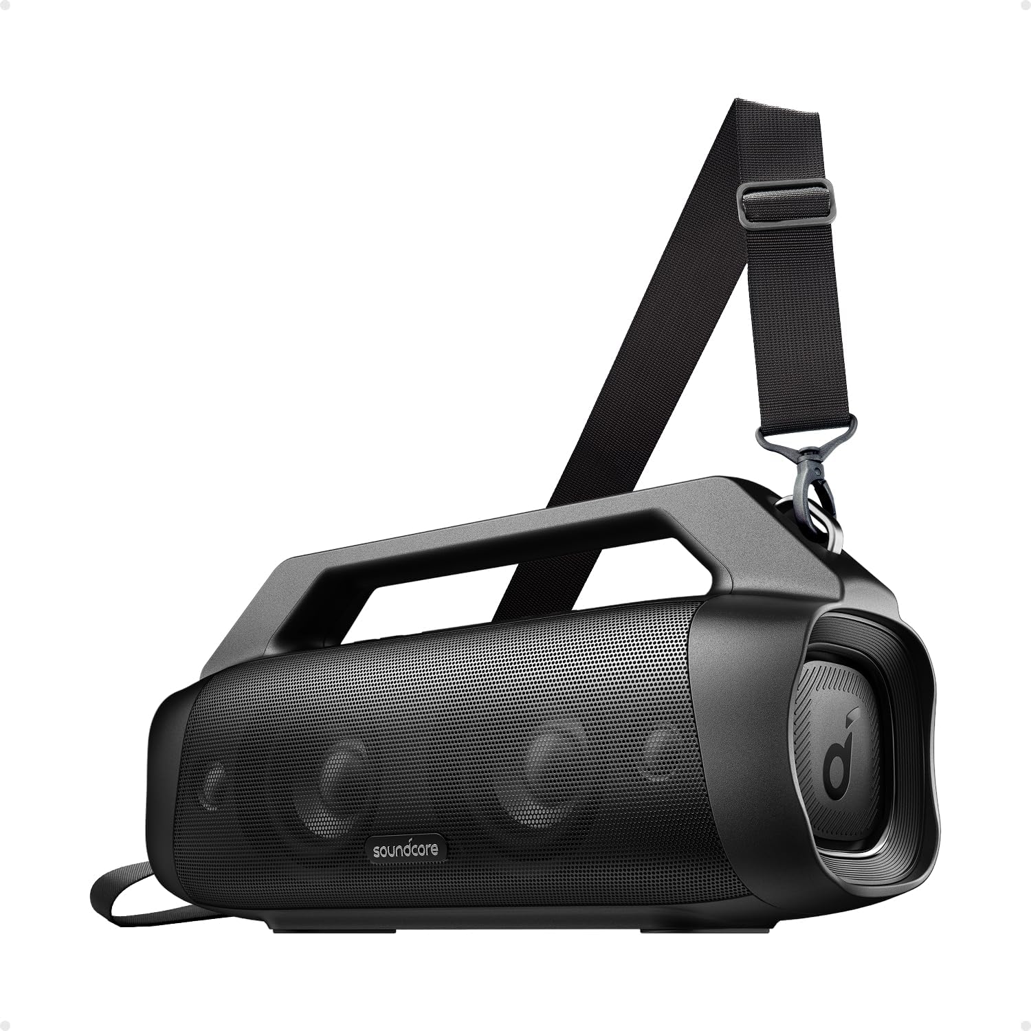 مكبر صوت Anker Soundcore Motion Boom Plus 80W Bluetooth، أسود