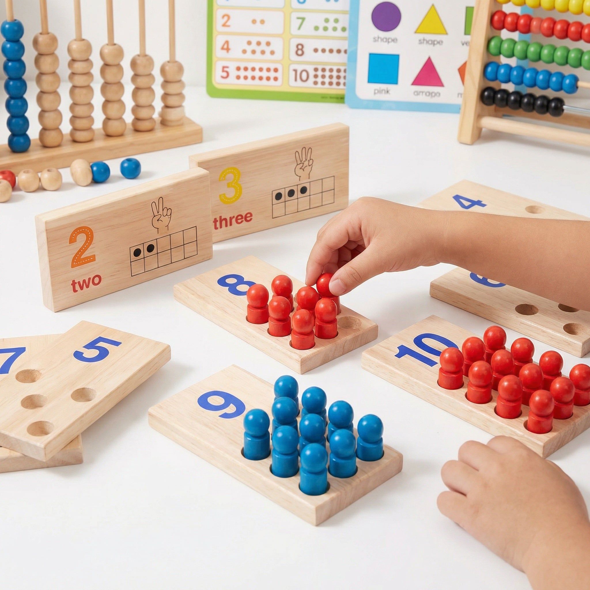 NUMBER MATH BOARD