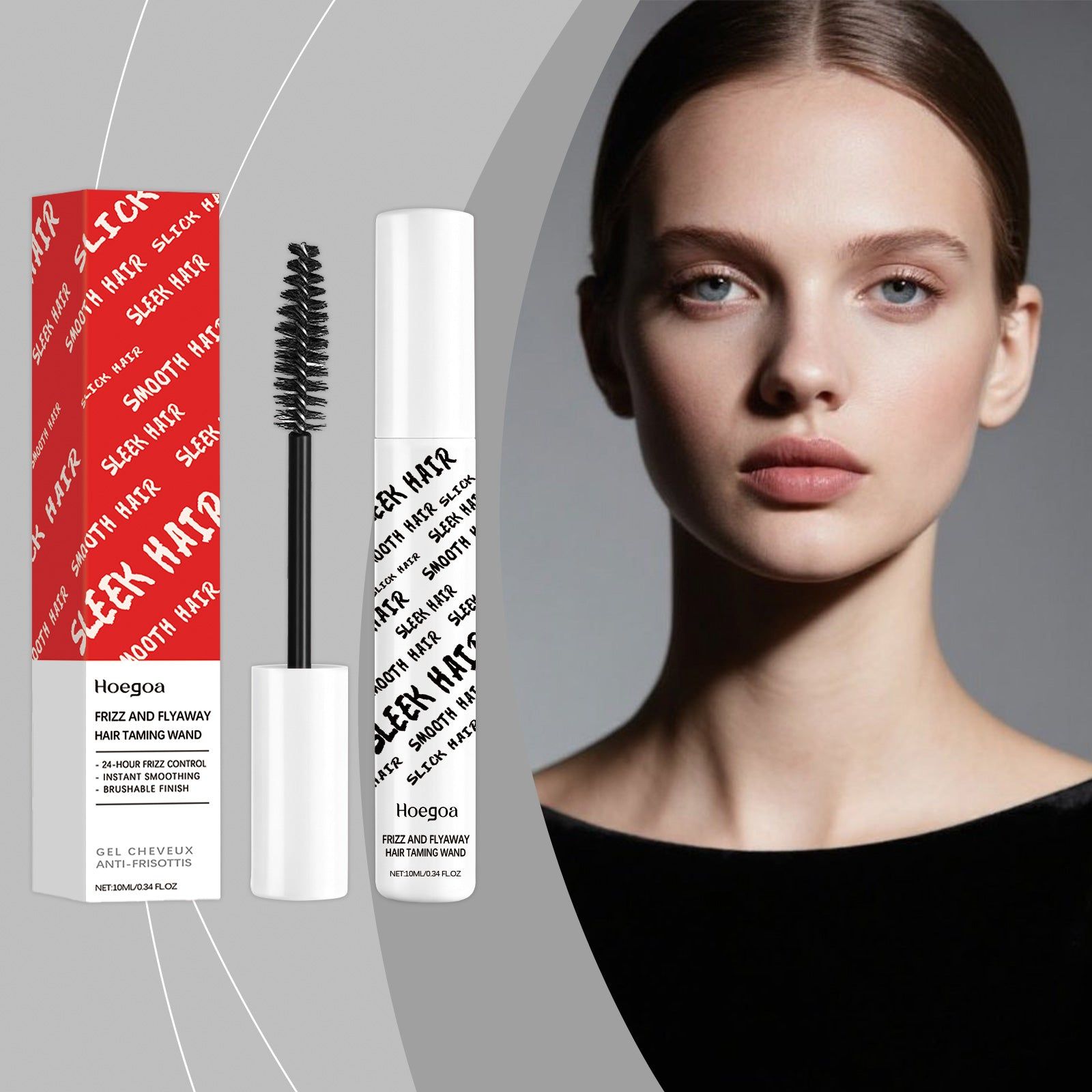 Broken Hair Finish Styling Stick, Frizz Control, Shine, Easy Hair Repair ,10ml