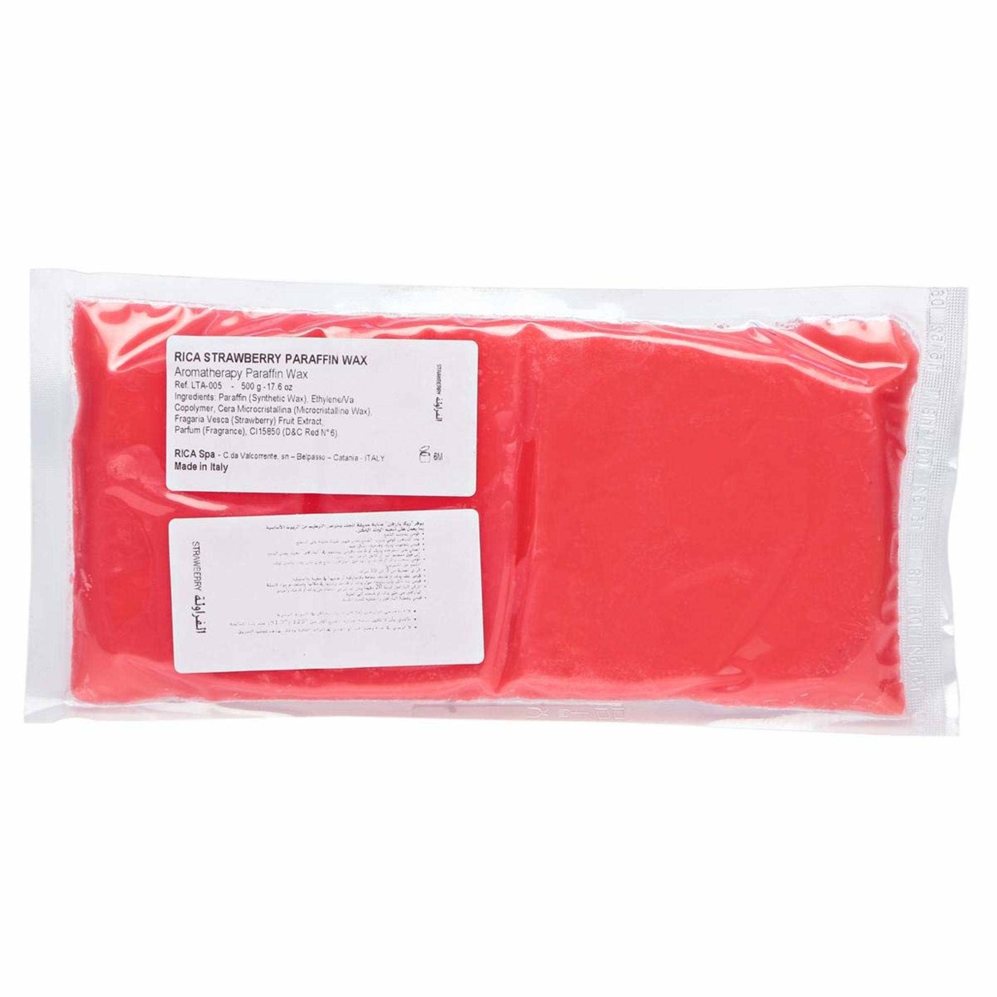 Rica Cosmetics Strawberry Paraffin Wax, 500gm