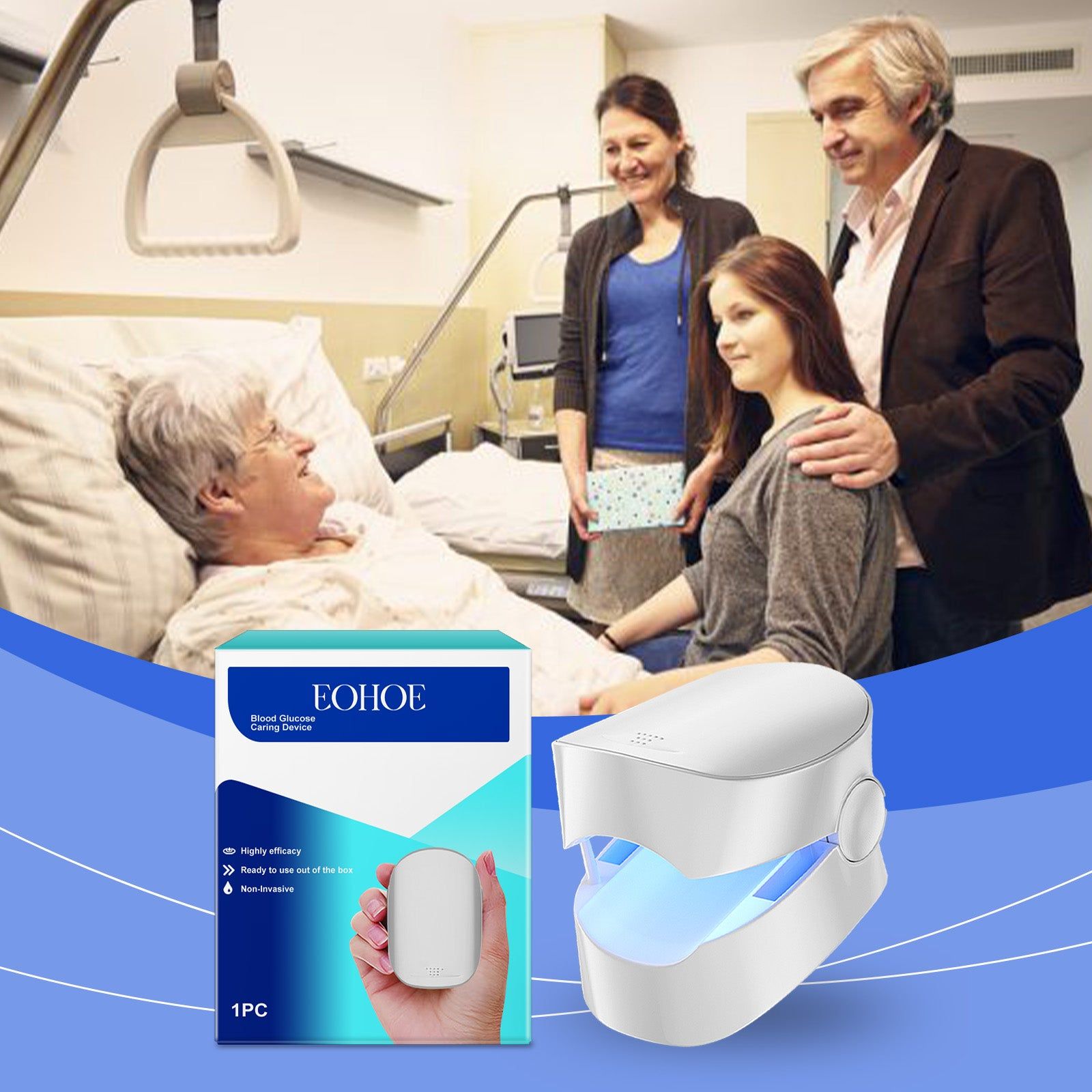 Body Care Device for Middle-Aged, Elderly, Blood Circulation, Pain Relief ,1pcs