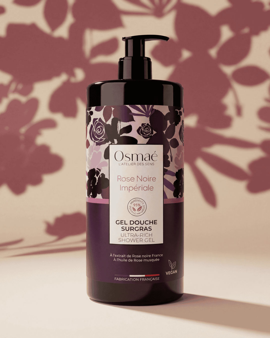 Osmaé Rose Noire Impériale Shower Gel