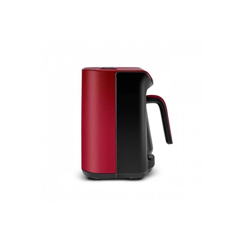 Karaca Hatir Kozde Turkish Coffee and Turkish Coffee Machine Red with Plenty Of Foam With a Capacity of 5 Cups