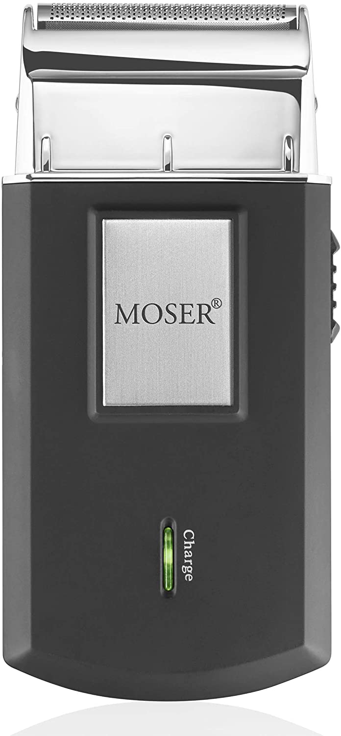 Moser Travel Shaver Cordless black/silver UK-Plug-3615-0052