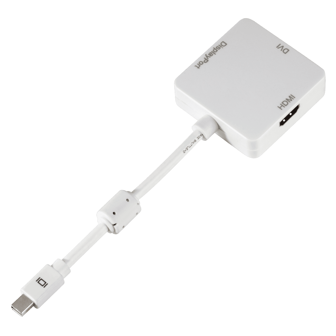 HAMA 53245 محول DisplayPort صغير 3 في 1 لـ DVI أو DisplayPort أو HDMI™-MAC