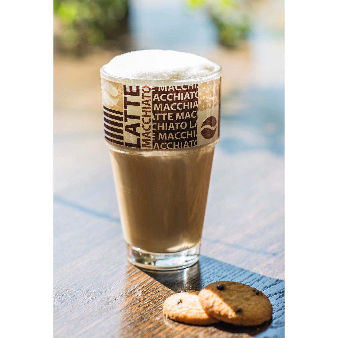 XAVAX 111228 "Coffee Love" Latte Macchiato Glass, 9 pieces