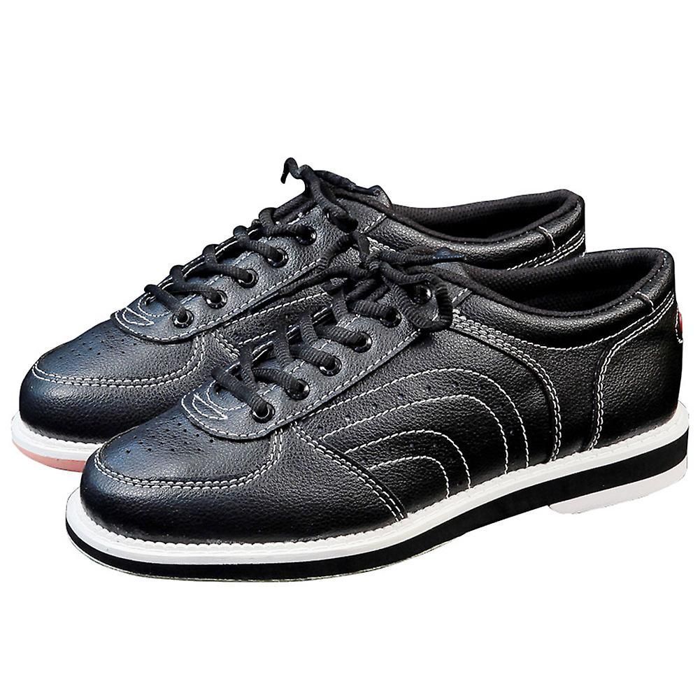 Mens PU Leather Breathable Sports Bowling Shoes