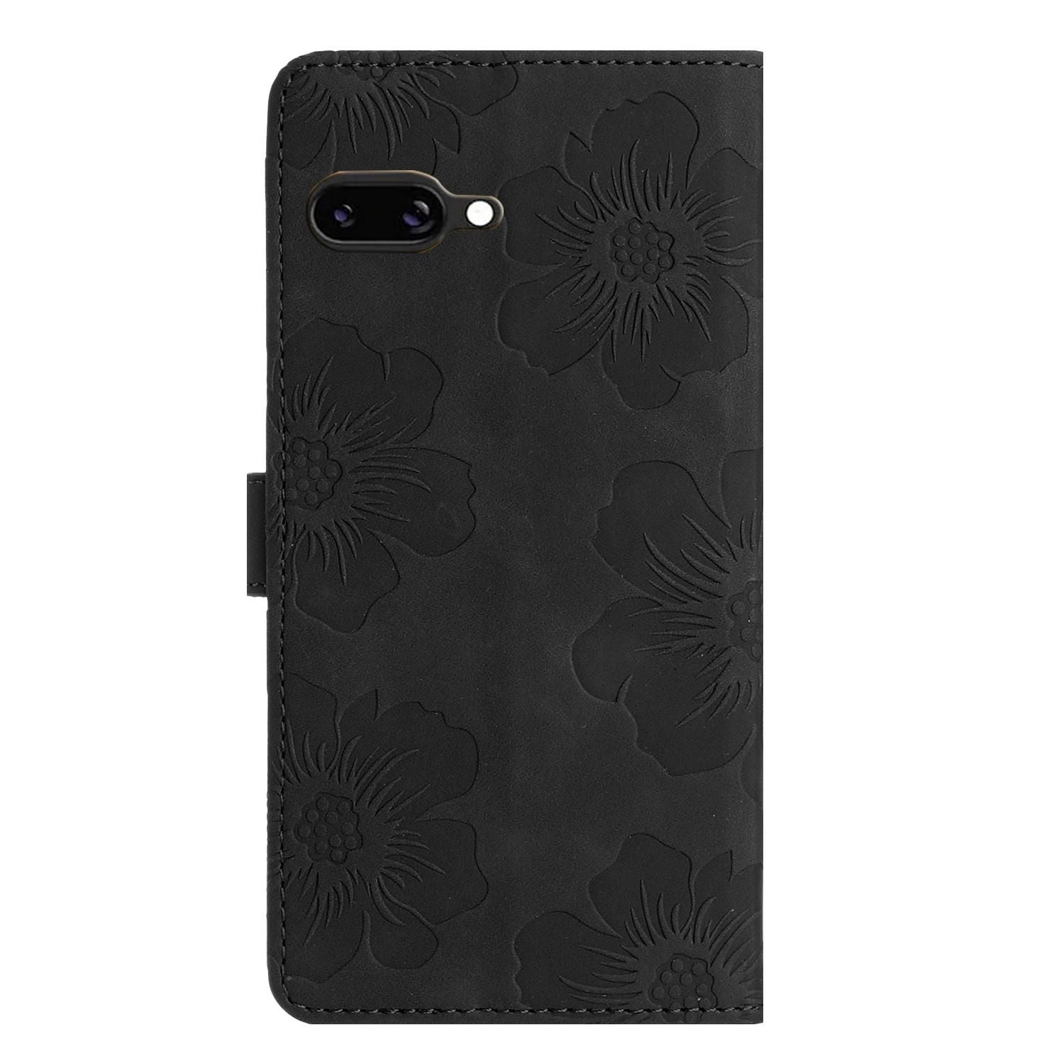 Flower Embossing Leather Case For Google Pixel 9a