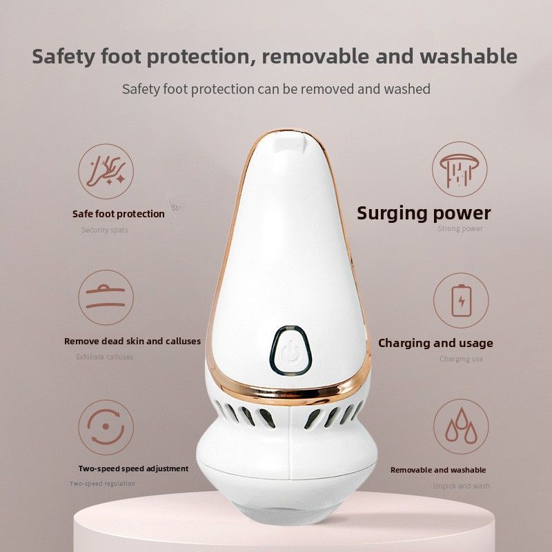Rechargeable Electric Foot Callus Remover for Smooth Feet