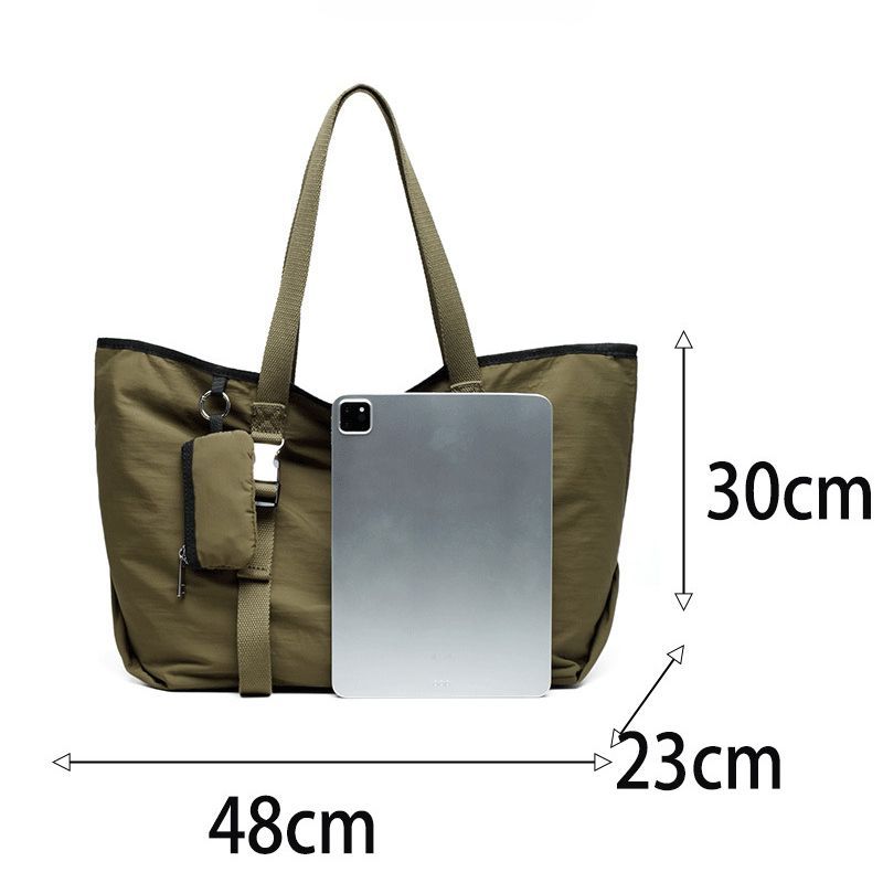 Women Large Capacity Tote Bag Fashionable Trendy Casual Shoulder Bag