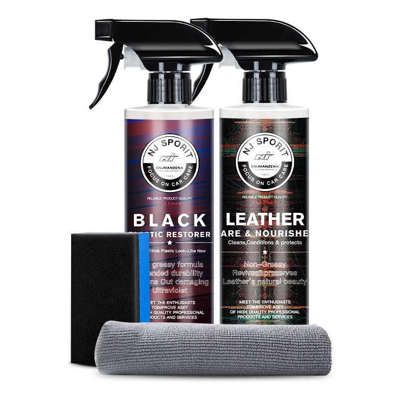 Car Ceramic Coating Spray Set Quick Nano Coat Polish Sealer Spray Wax