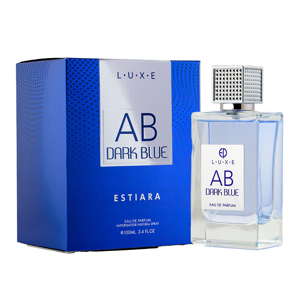 Estiara Luxe AB Dark Blue Eau De Parfum Spray For Men, 100ml