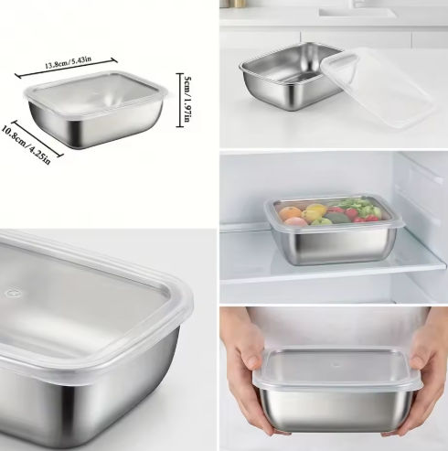 Stackable Stainless Steel Food Container