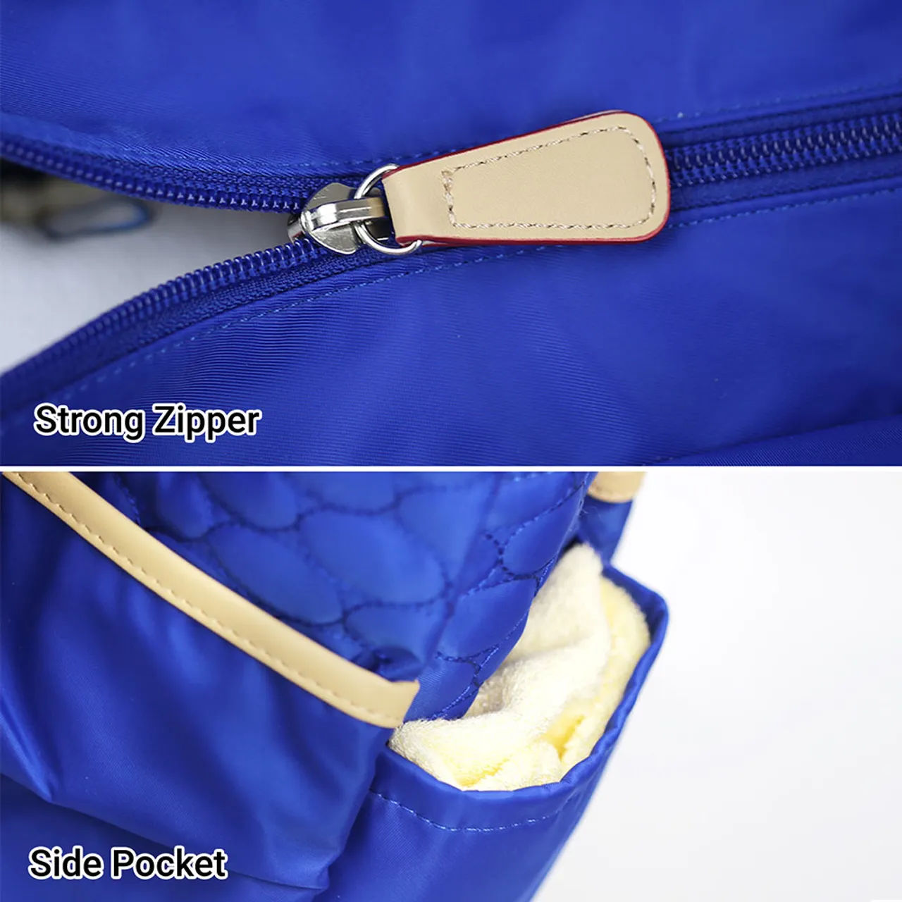 Sunveno - Fashion Diaper Tote Bag - Blue