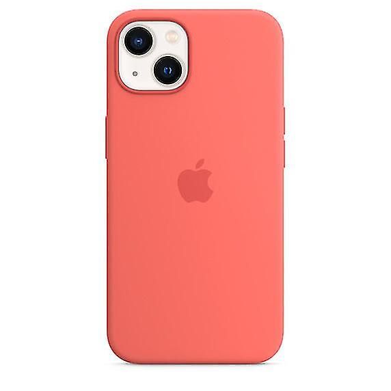 For iPhone 13 Phone Case - Silicone Cover with MagSafe Support for Quick Charging and Animation Prompts