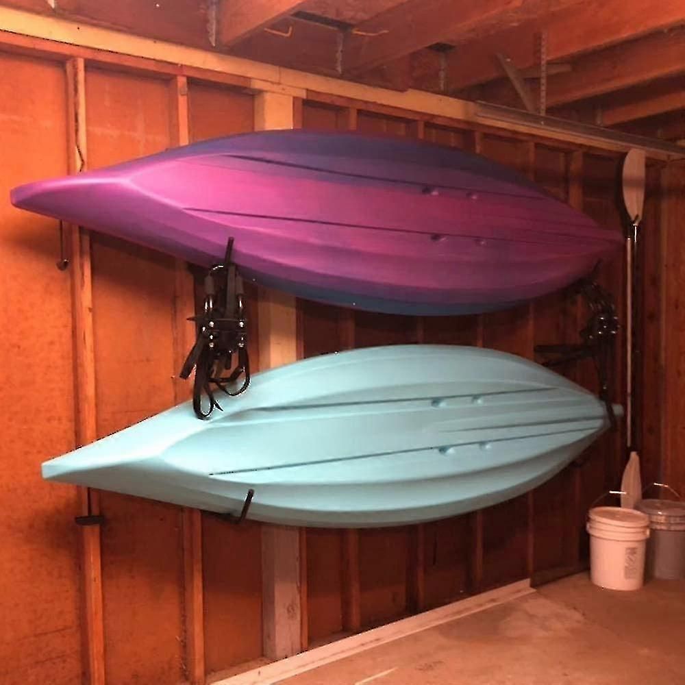 Heavy Duty Garage Storage Hooks Wall Mount Kayak Rack